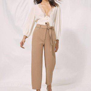 Aritzia - Wilfred - Tie Front Pant - Size 8